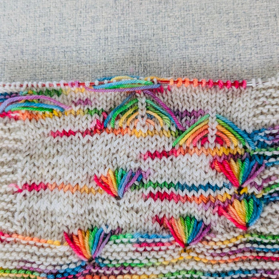 Guest Blog: What To Do With My Rainbow Skein?
