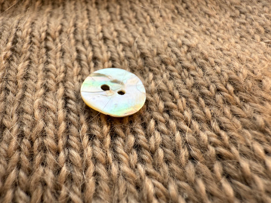 Light Mother of Pearl Medium Button