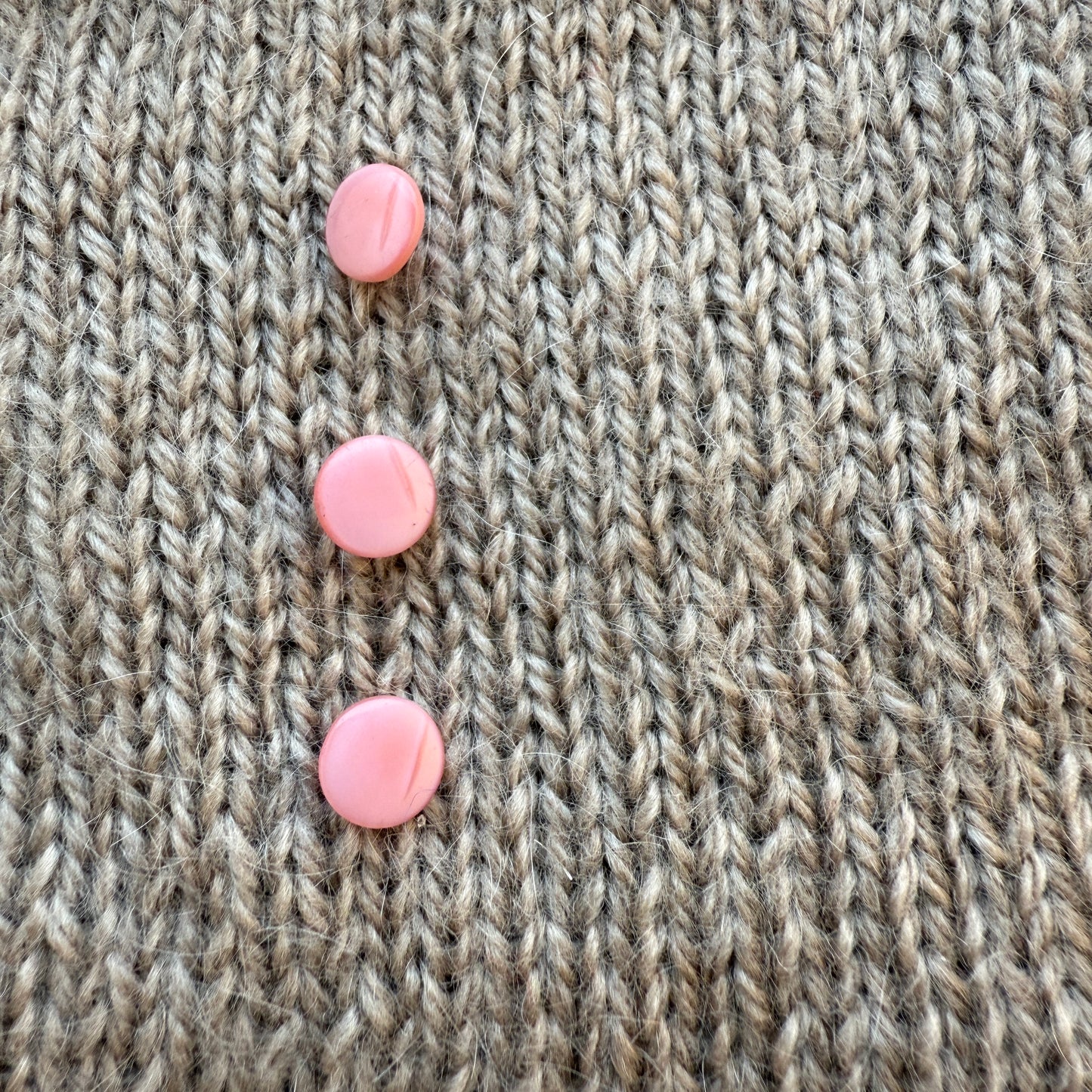 Tiny Pink Mushroom Button