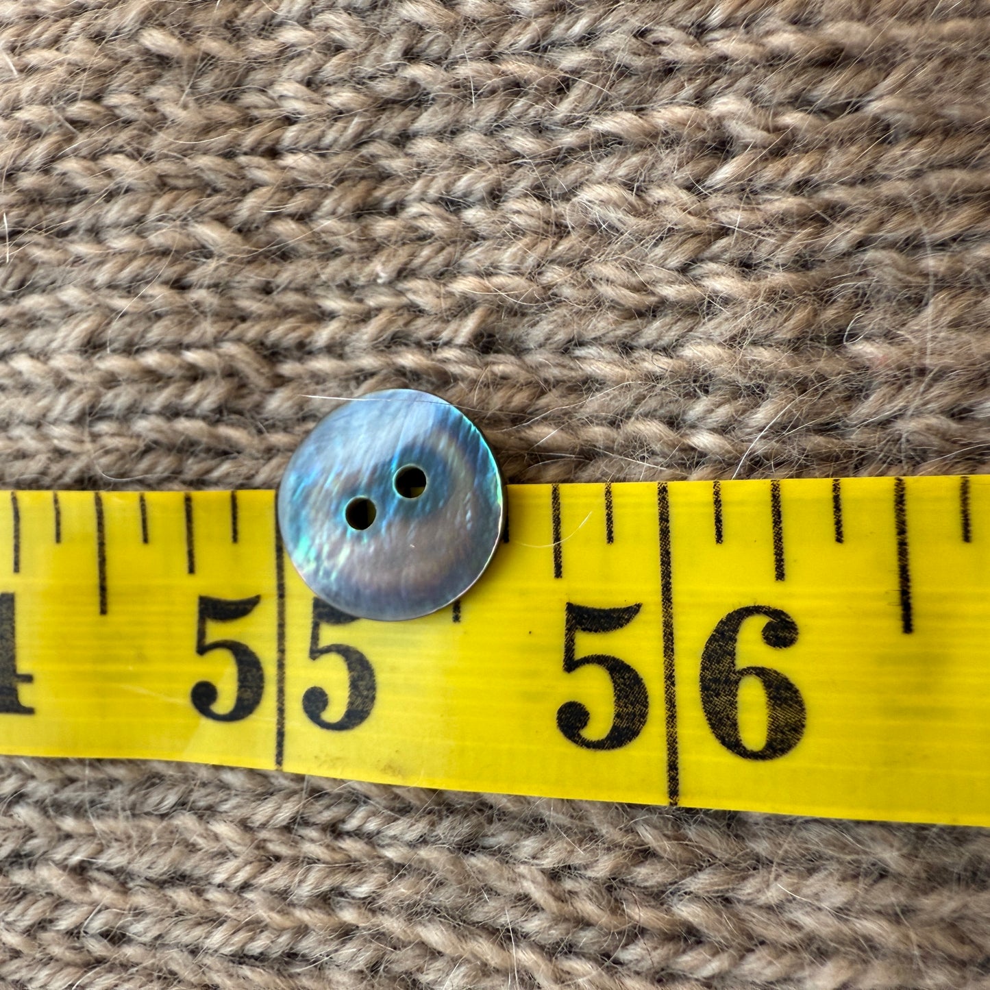 Dark Mother of Pearl Medium Button