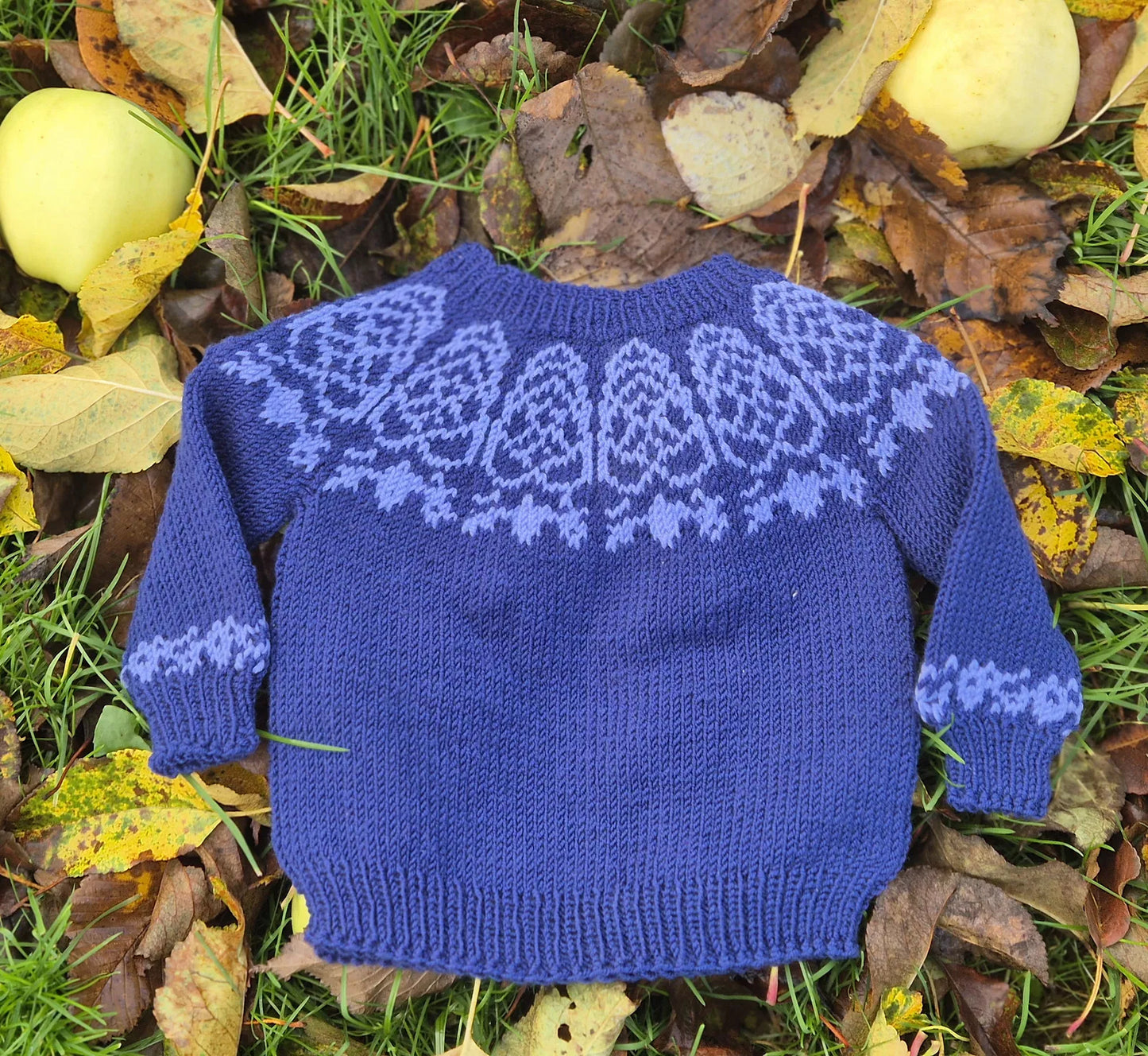The Elba Baby Sweater - Pattern