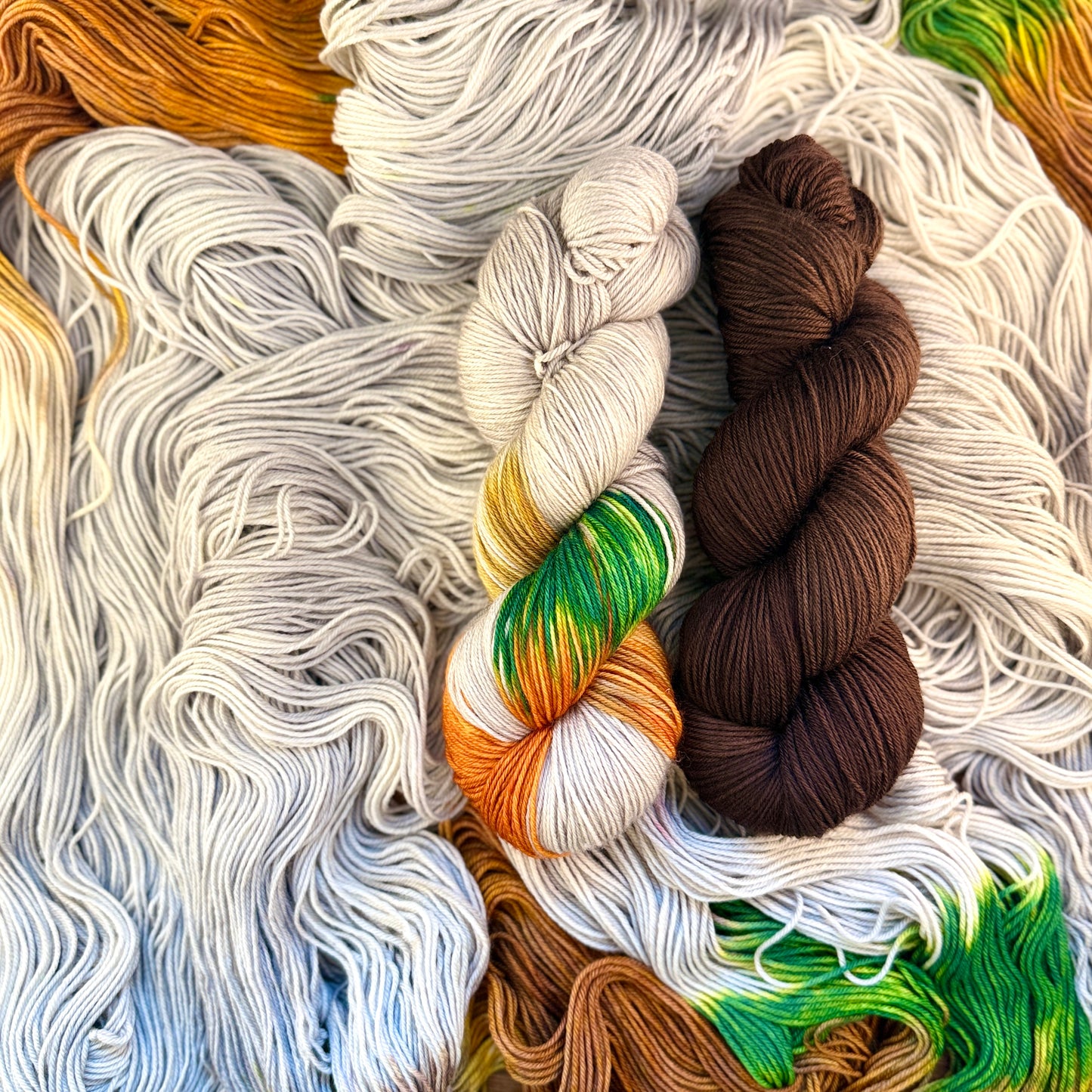 Das Pumpkin Patch Scatterlight Schal-Set
