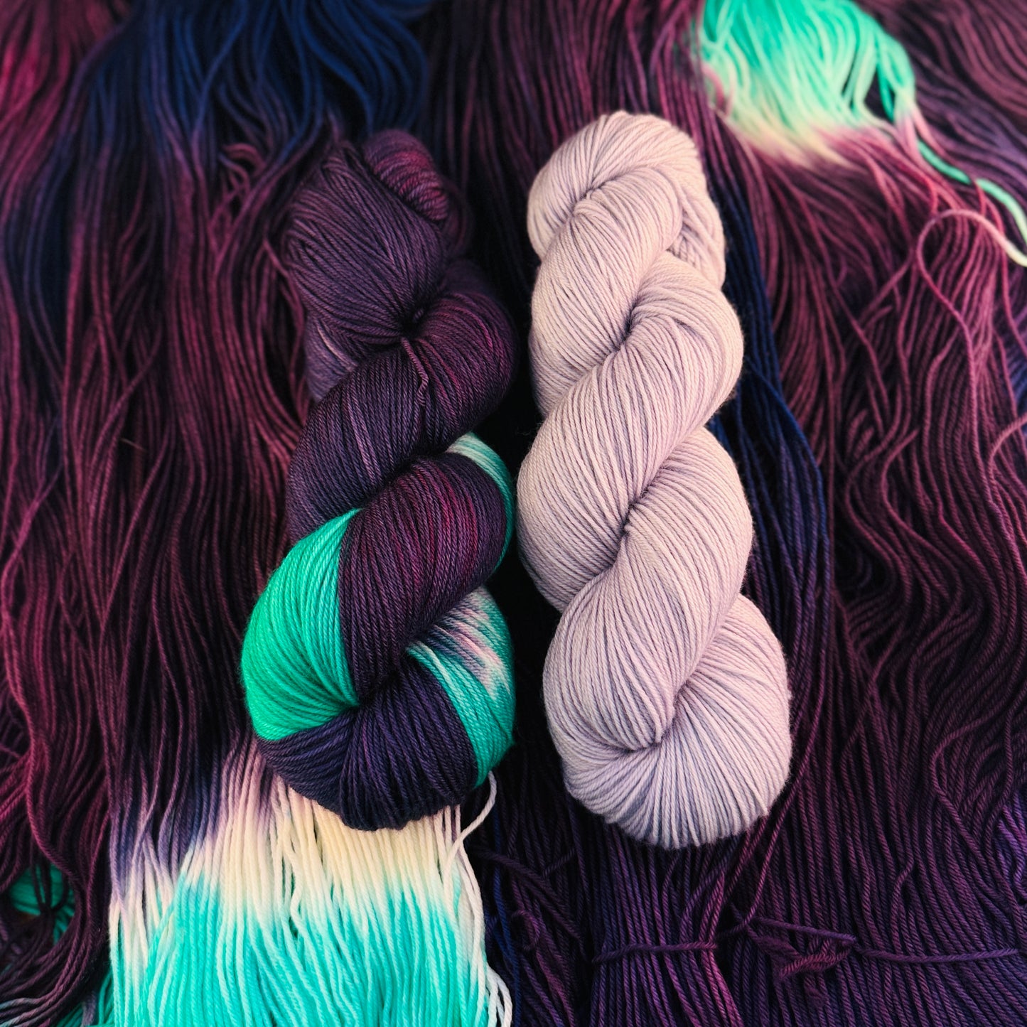 Witches Brew (Limited Edition Halloween 2025) - Deluxe Merino Sock Assigned Pooling