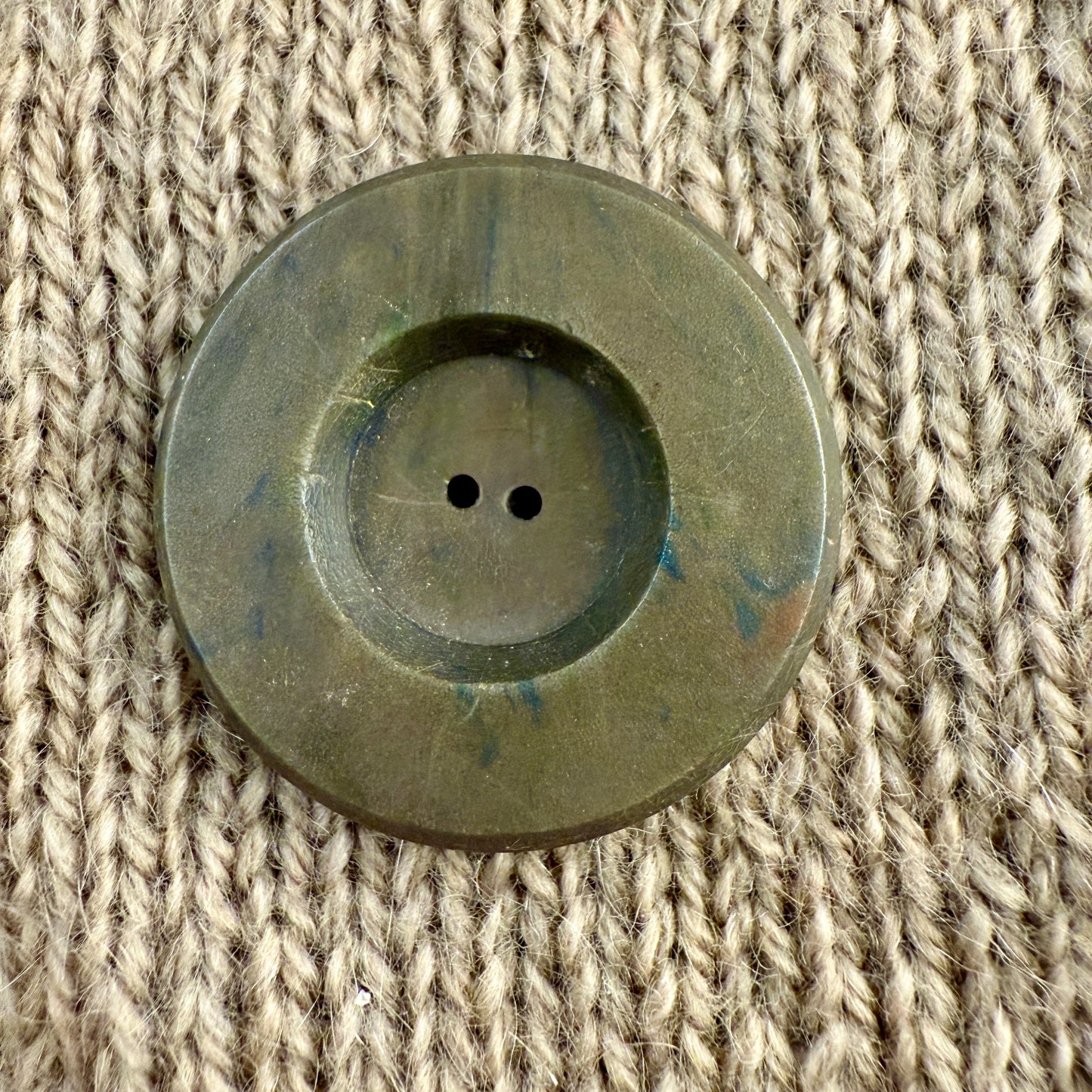 Green Grey Button