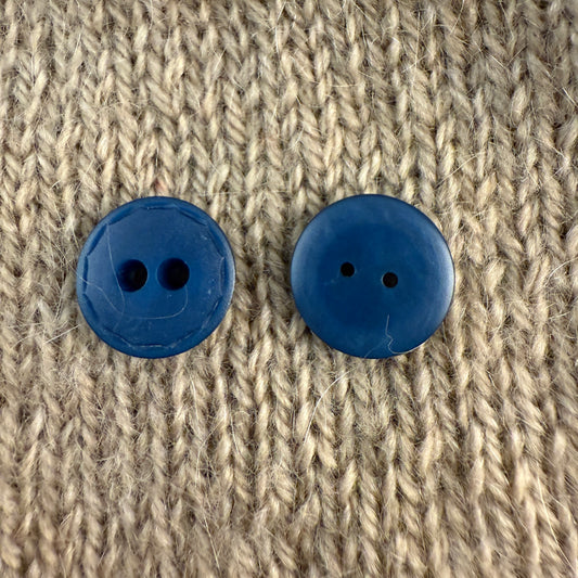 Teal Pignose Button