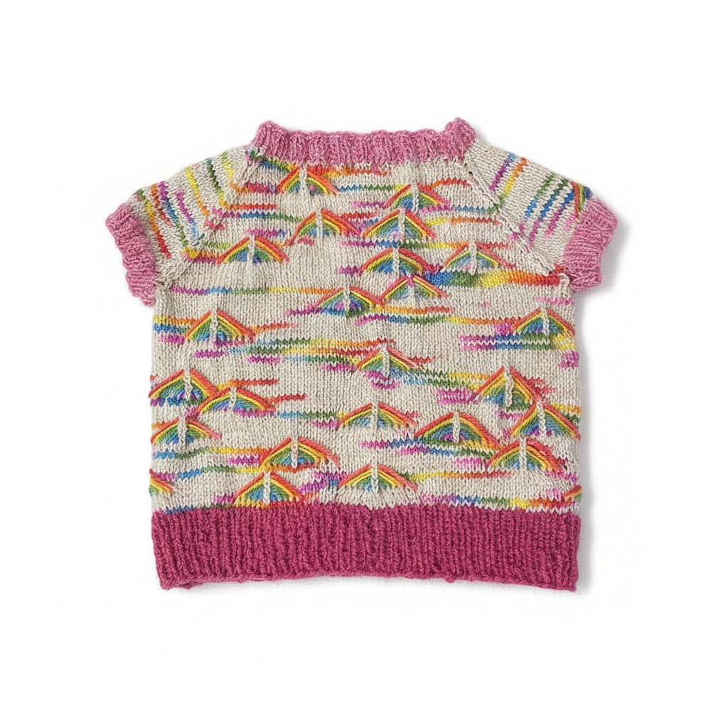 Rainbow Kid Tee Yarn Kit - Pride & Budapest (1Y–4Y)