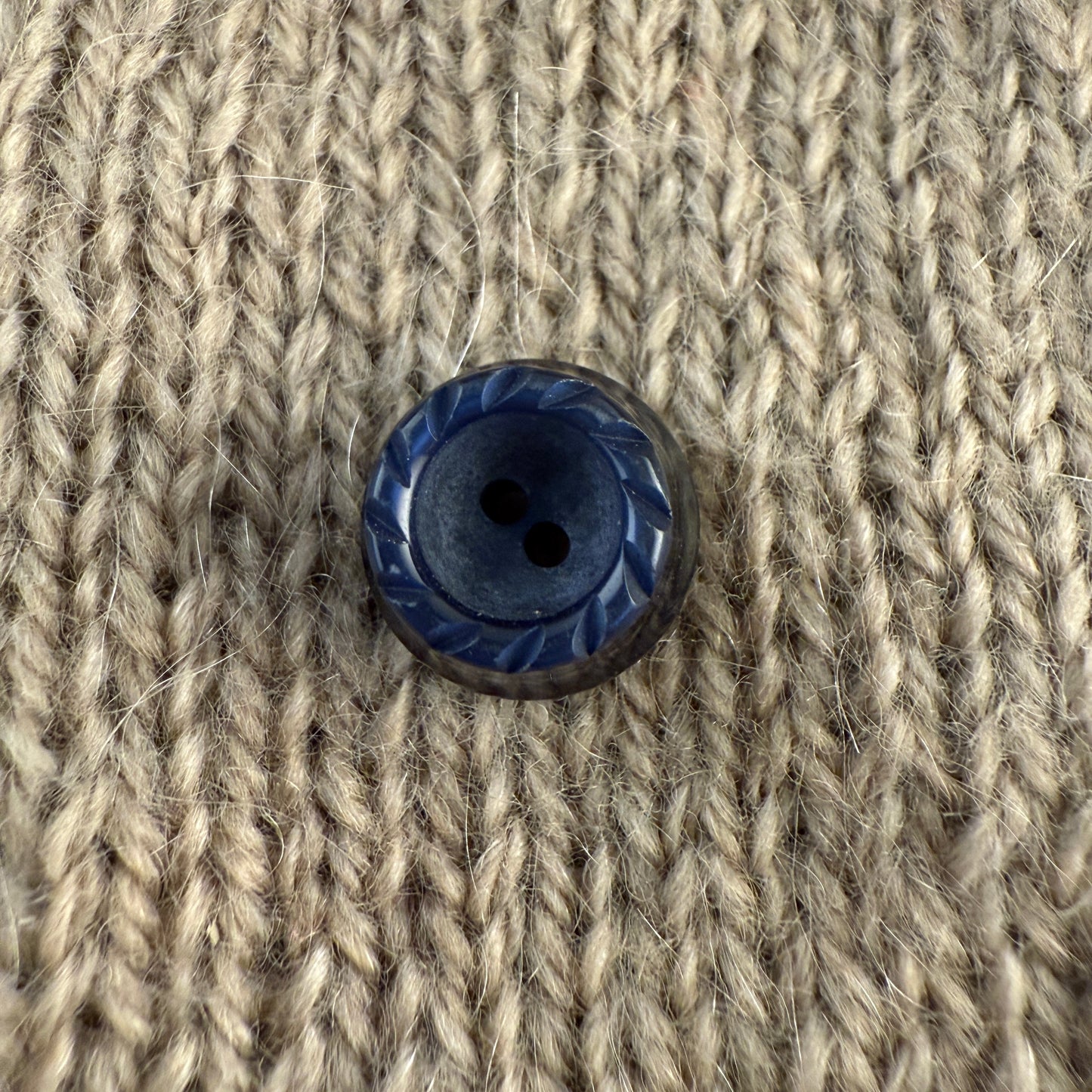 Blue Volcano Button