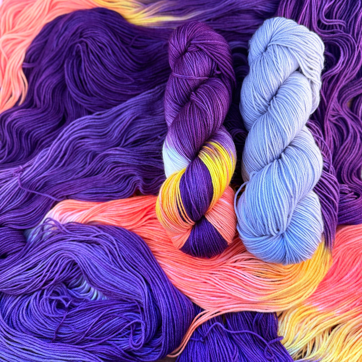 Candy Corn (Limited Edition Halloween 2025) - Deluxe Merino Sock Assigned Pooling