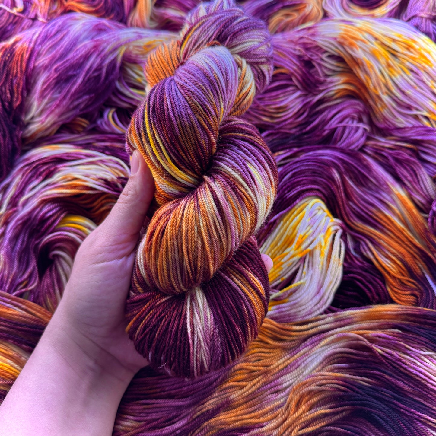 Auridon Yarns Fingering Deluxe Merino Sock Byzantine Empire 100g
