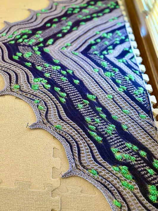 The Scatterlight Shawl - Pattern