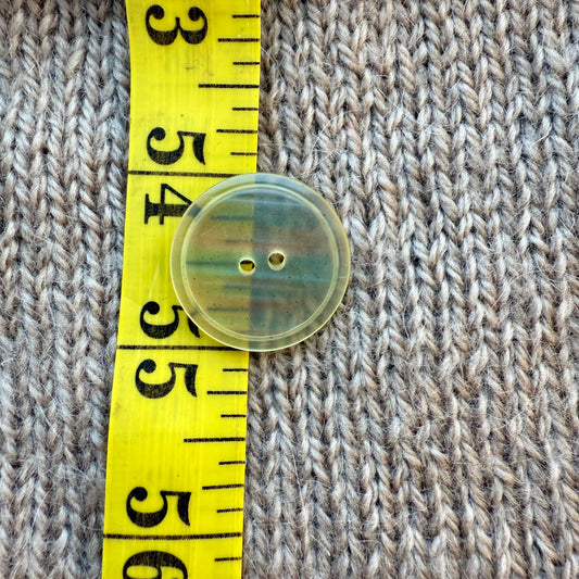 Seaglass Green Button
