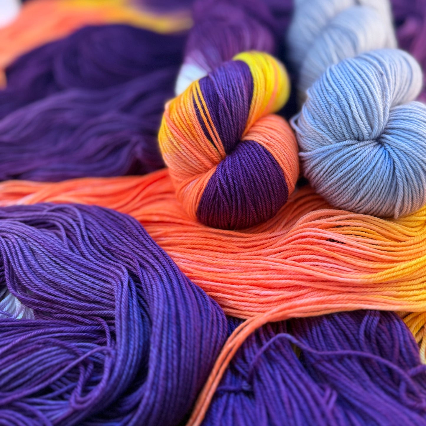 Candy Corn (Limited Edition Halloween 2025) - Deluxe Merino Sock Assigned Pooling