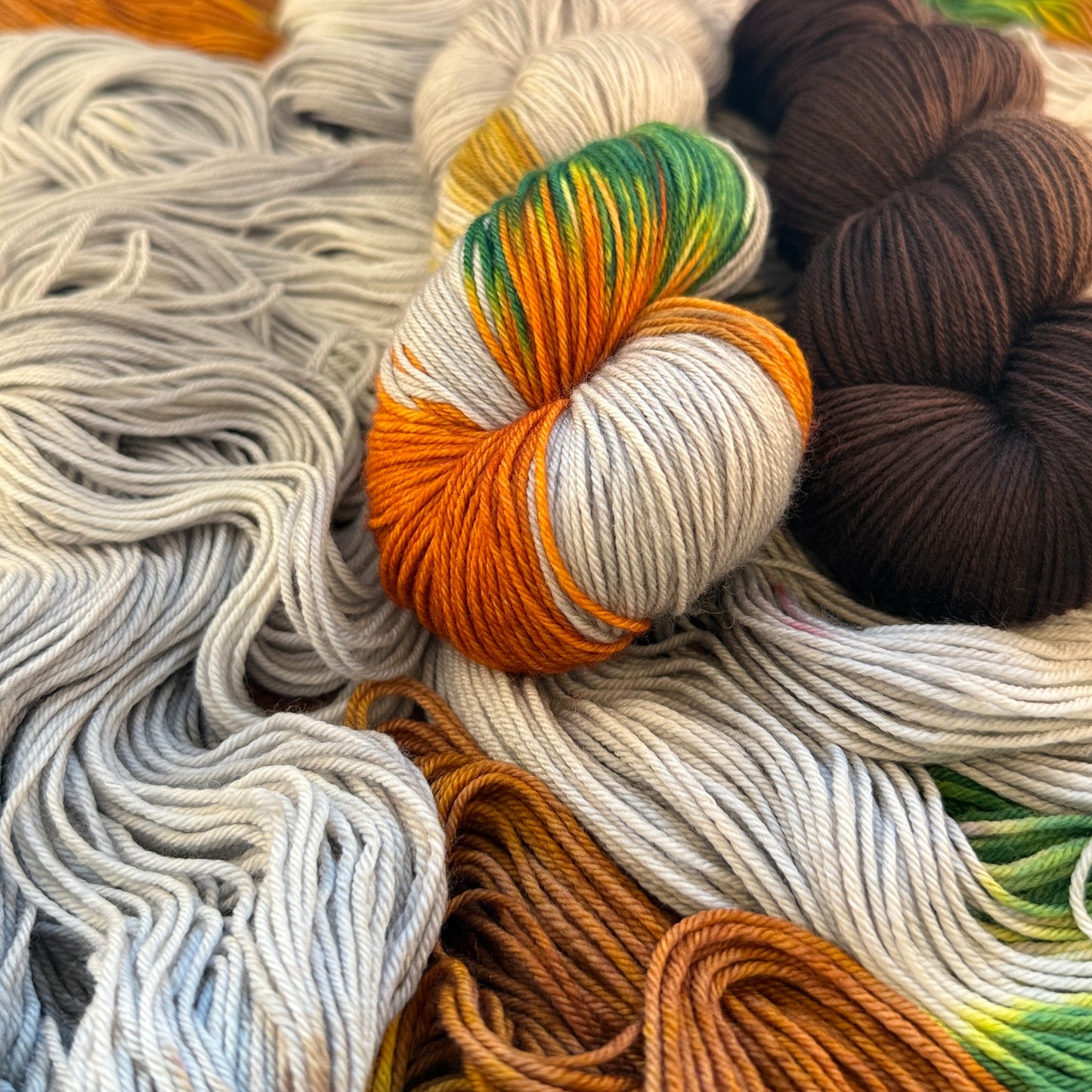 Das Pumpkin Patch Scatterlight Schal-Set