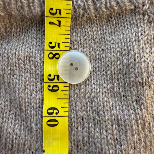 Opaque Ivory 1 inch Button