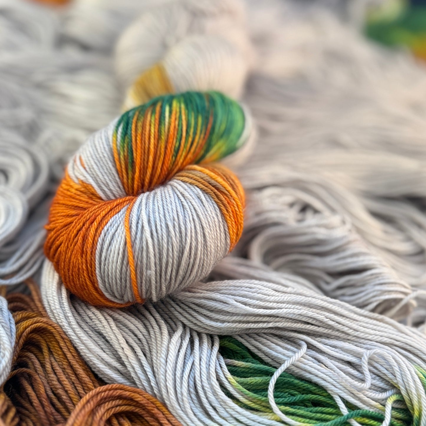 Das Pumpkin Patch Scatterlight Schal-Set