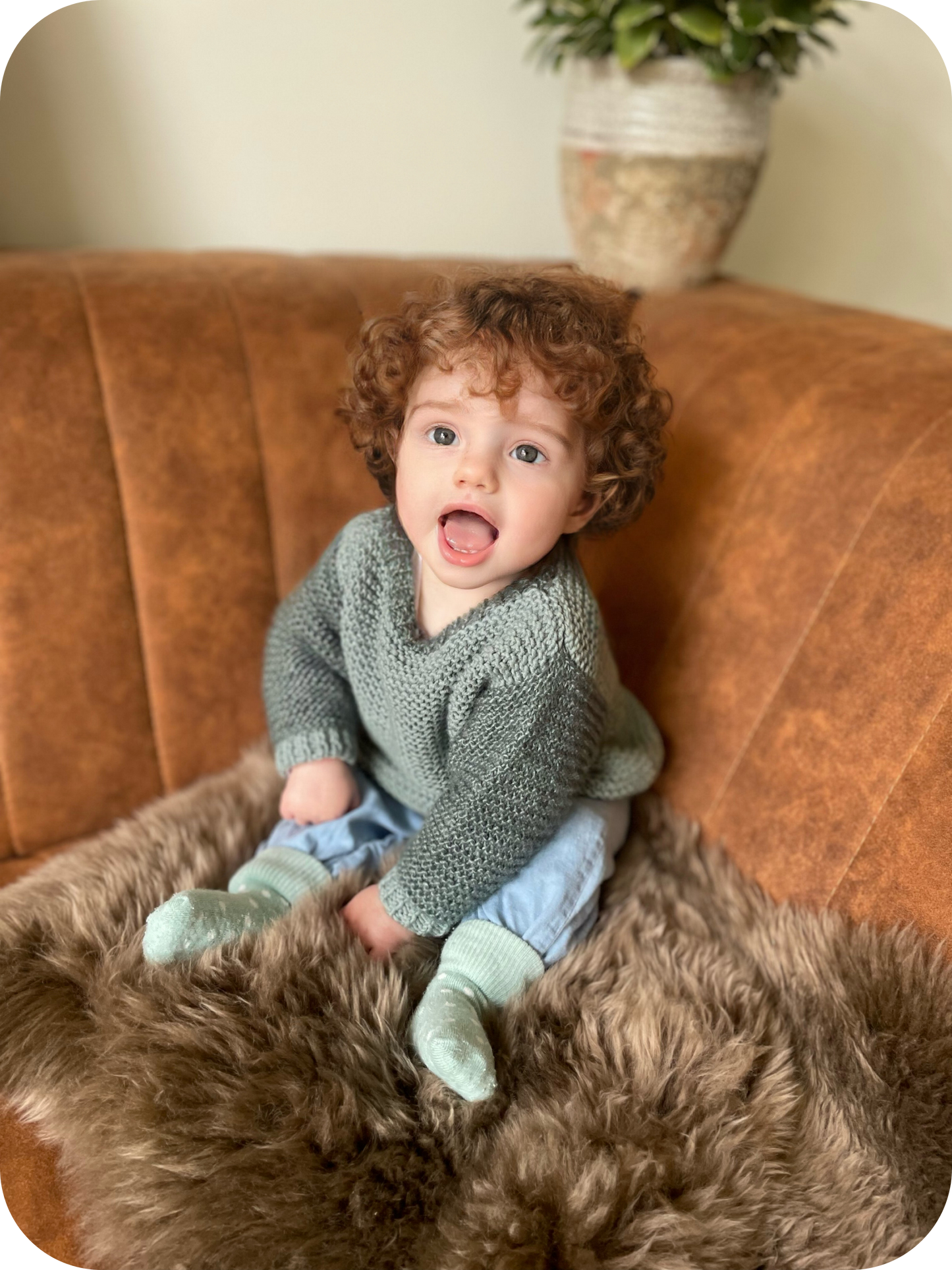 The Osyth Mini Baby Sweater - Pattern