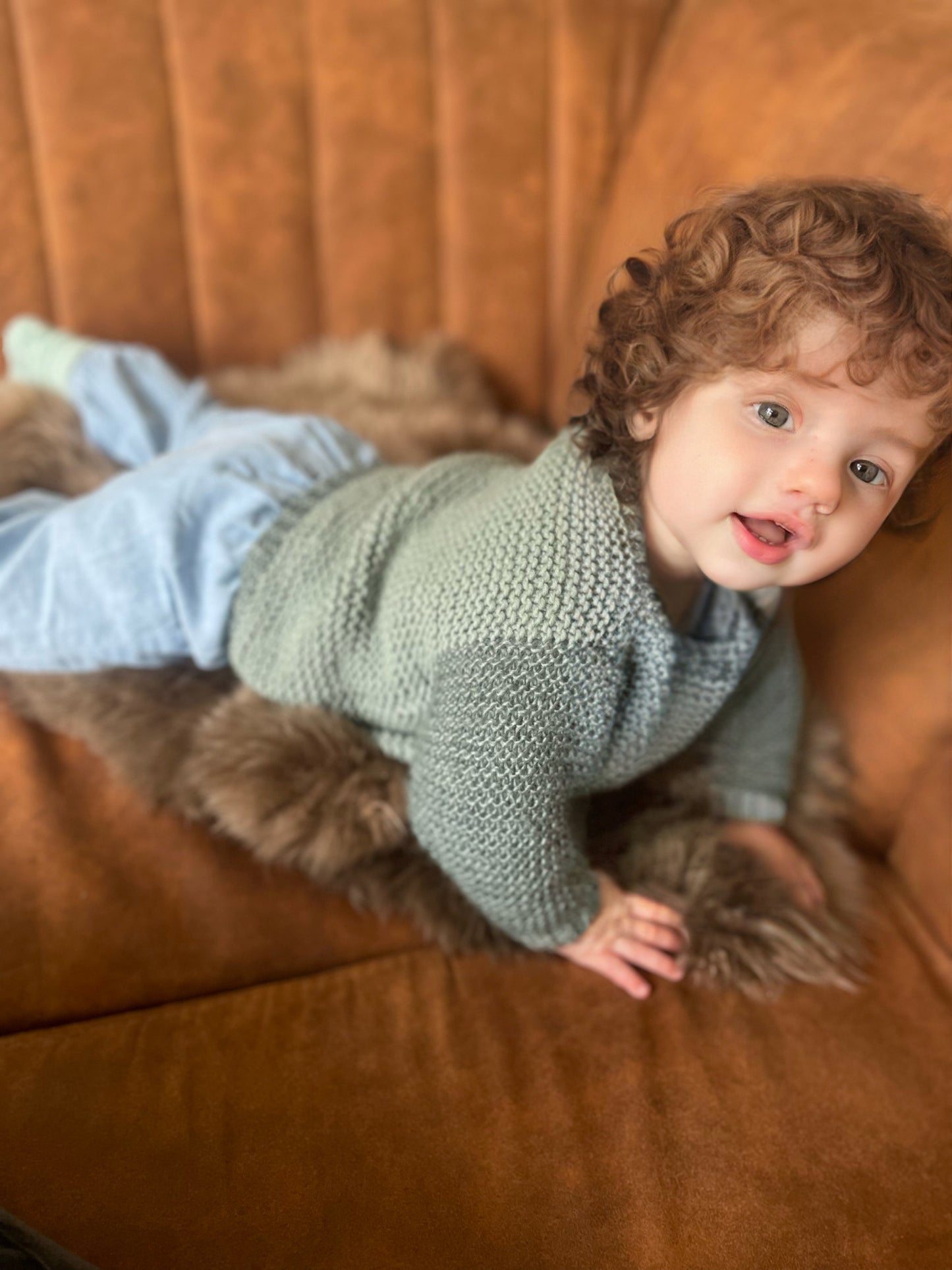 The Osyth Mini Baby Sweater - Pattern