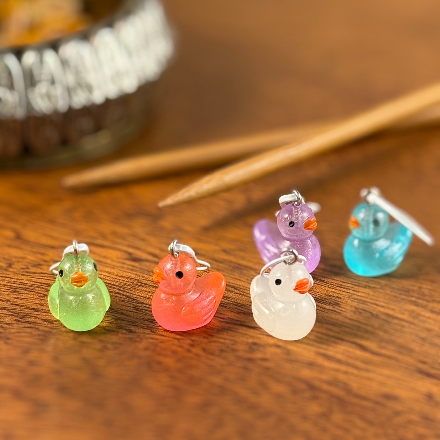 Ducks Stitch Marker Set