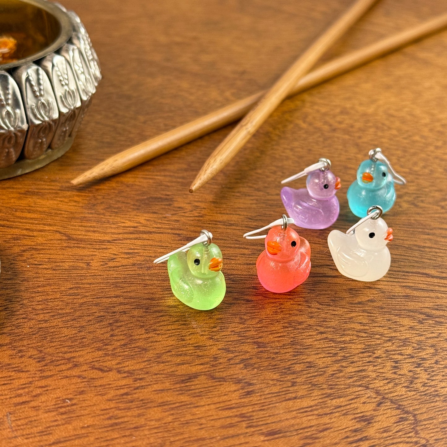 Ducks Stitch Marker Set