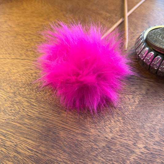 Faux Fur Pompoms