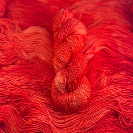 Auridon Yarns Fingering Deluxe Merino Sock Uni 'Torre Del Greco' 100g