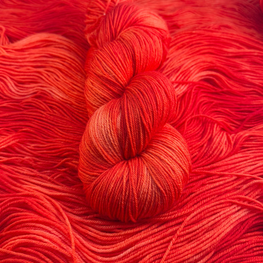 Auridon Yarns Fingering Deluxe Merino Sock Uni 'Torre Del Greco' 100g