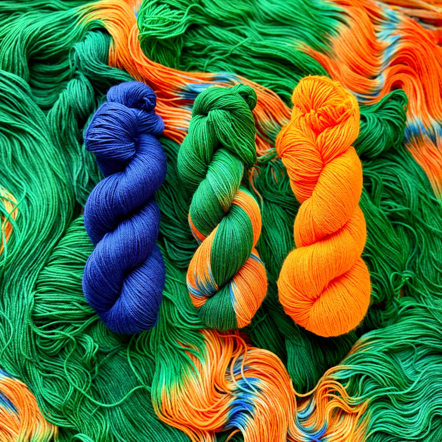 Strelitzia – Deluxe Merino Sock Assigned Pooling