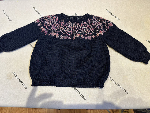 The Elba Baby Sweater - Pattern