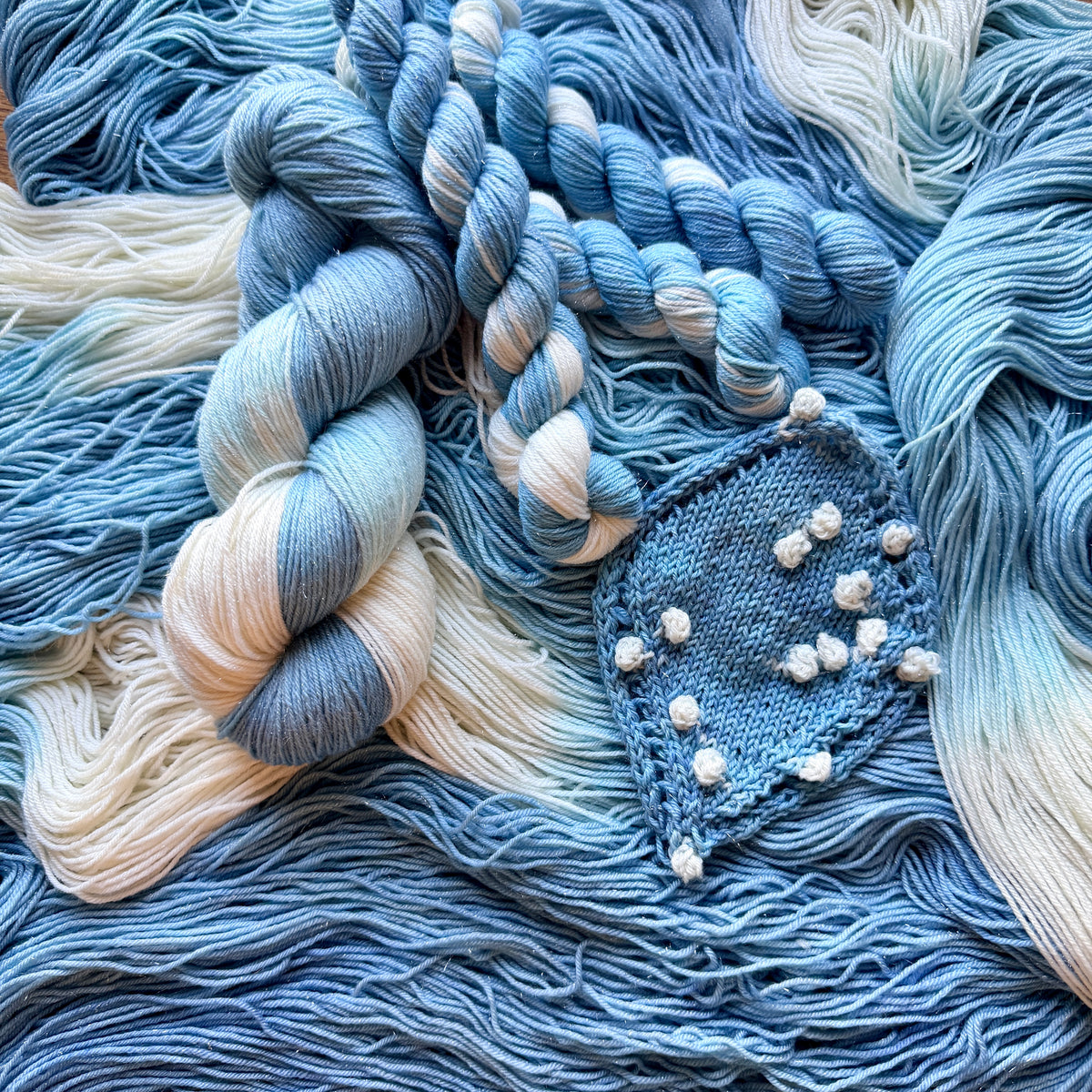 Let it Snow - Deluxe Merino Sock Mini