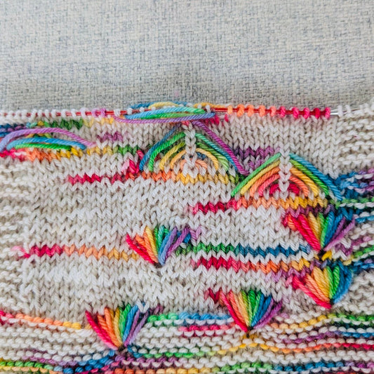 Guest Blog: What To Do With My Rainbow Skein?