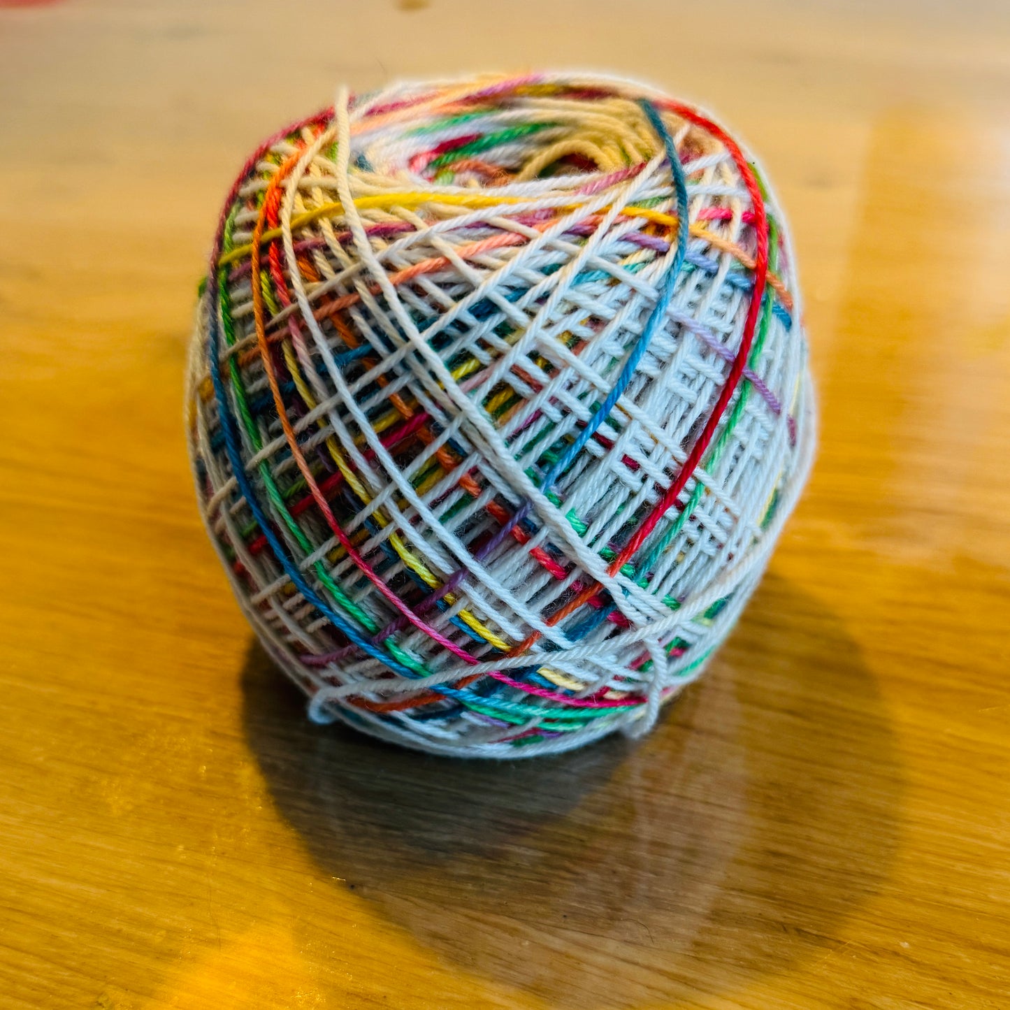 Tweede Kansje 008 - Deluxe Merino Sock Assigned Pooling ‘Pride'