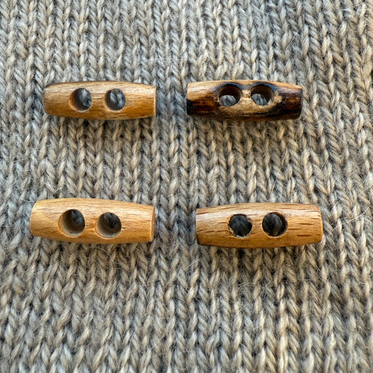 Holzknebel (4er-Set)