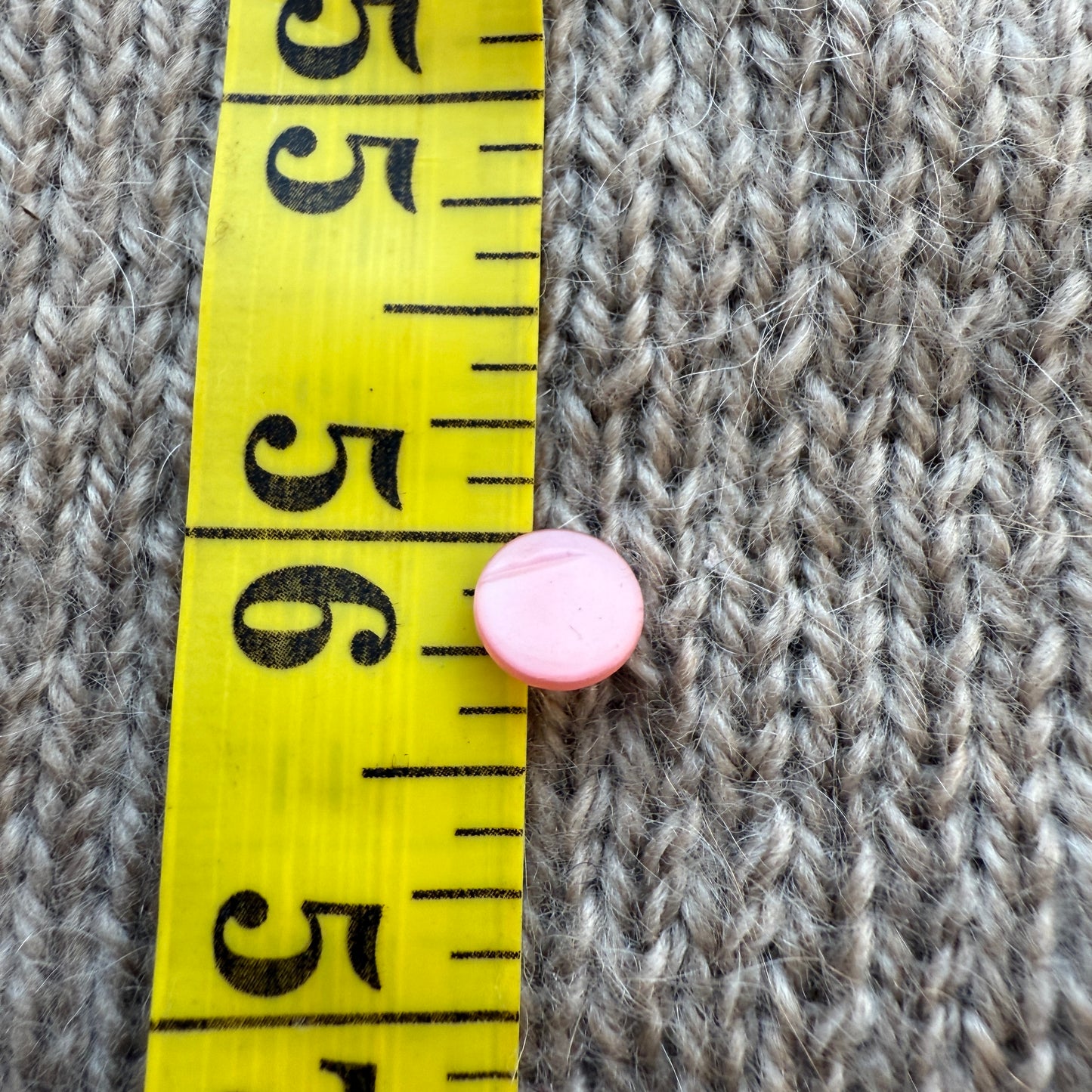 Tiny Pink Mushroom Button