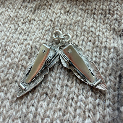 Knitwear Clip 'Feather'