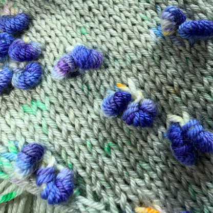Violet Blaze - Deluxe Merino Socke (zugeordnetes Pooling)
