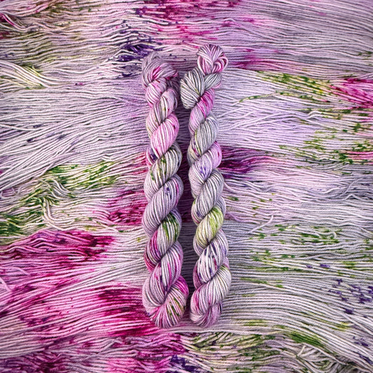 Jutland Rhubarb - Deluxe Merino Sock Mini