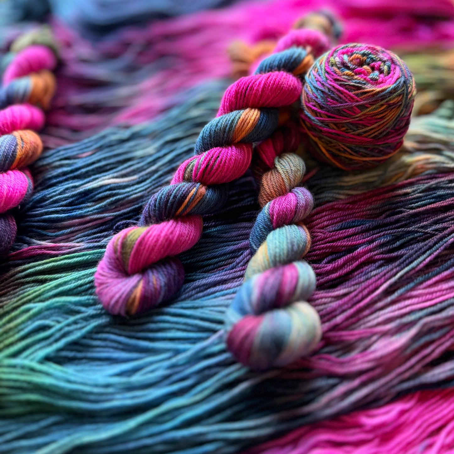 Anitra's Dance - Deluxe Merino Sock Mini