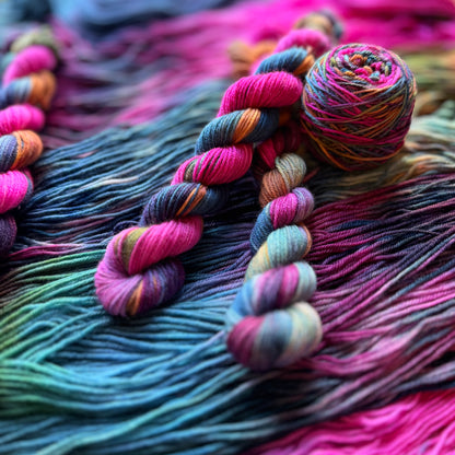 Anitra's Dance - Deluxe Merino Sock Mini