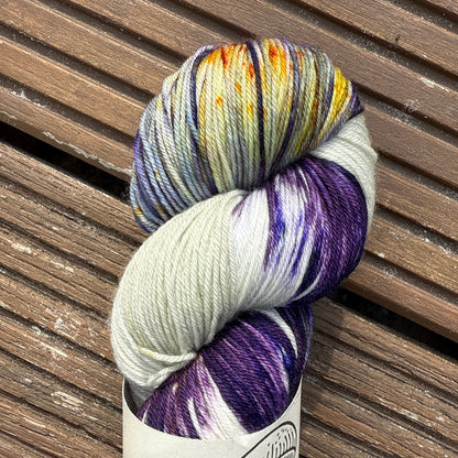 Violets - Deluxe Merino Sock Assigned Pooling