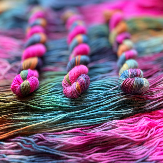 Anitra's Dance - Deluxe Merino Sock Mini