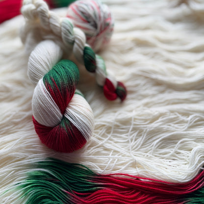 Holly - Deluxe Merino Sock Mini Assigned Pooling