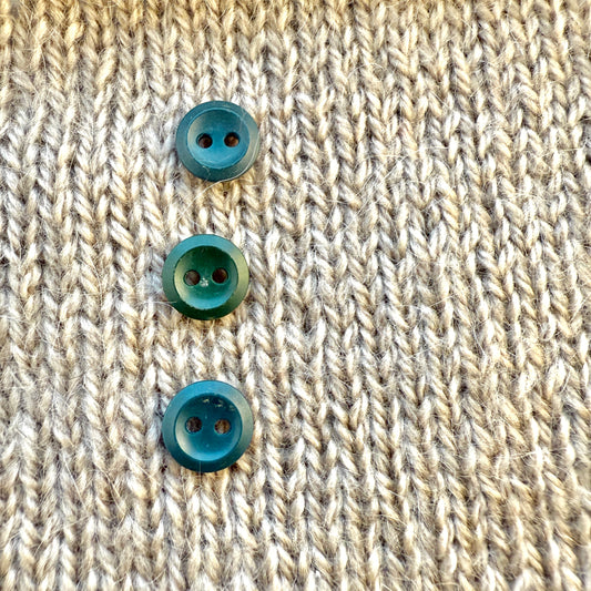 Dark Green Mini Button