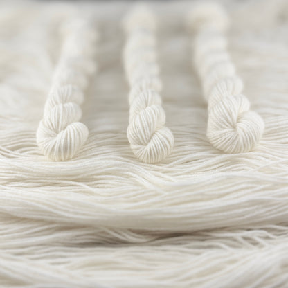 Undyed - Deluxe Merino Sock Mini