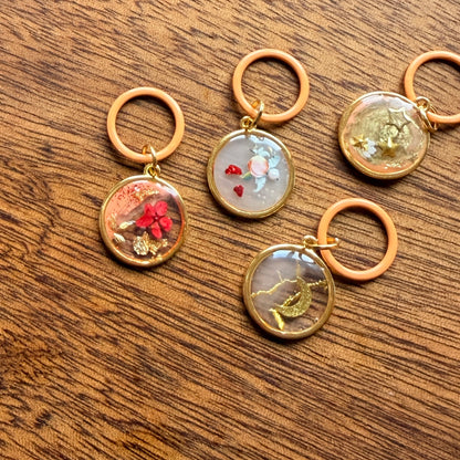 Sunset Halo Handgemaakte Steekmarkeerderset (set van 4)