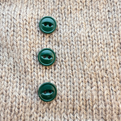 Bright Green Button