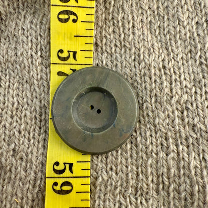 Green Grey Button