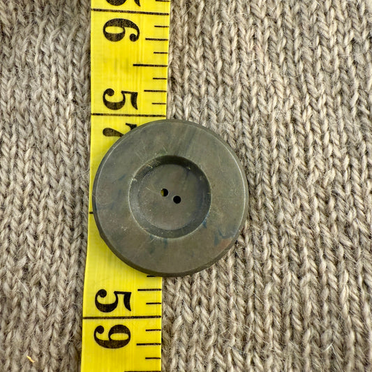Green Grey Button