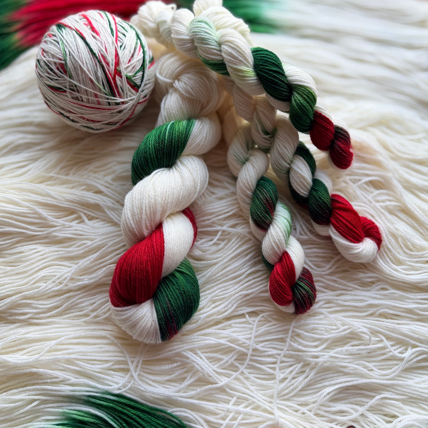 Holly - Deluxe Merino Sock Mini Assigned Pooling