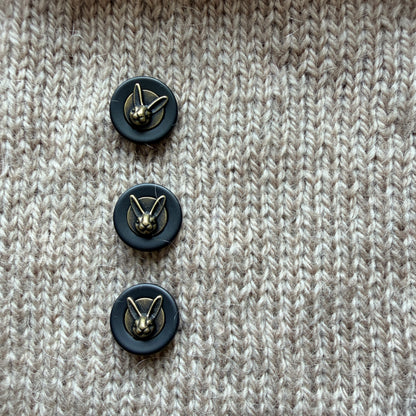 Bakelite Bunny Button