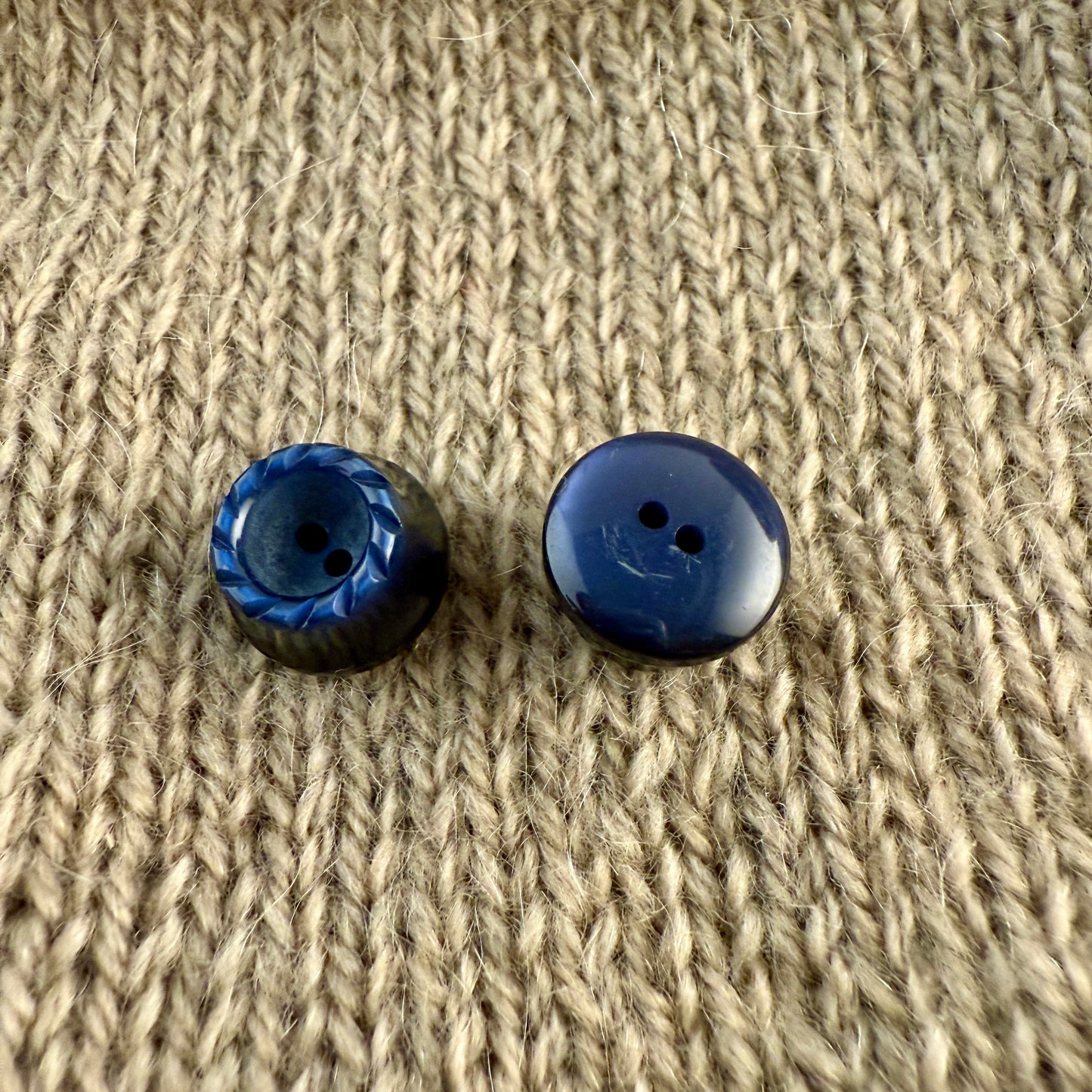 Blue Volcano Button